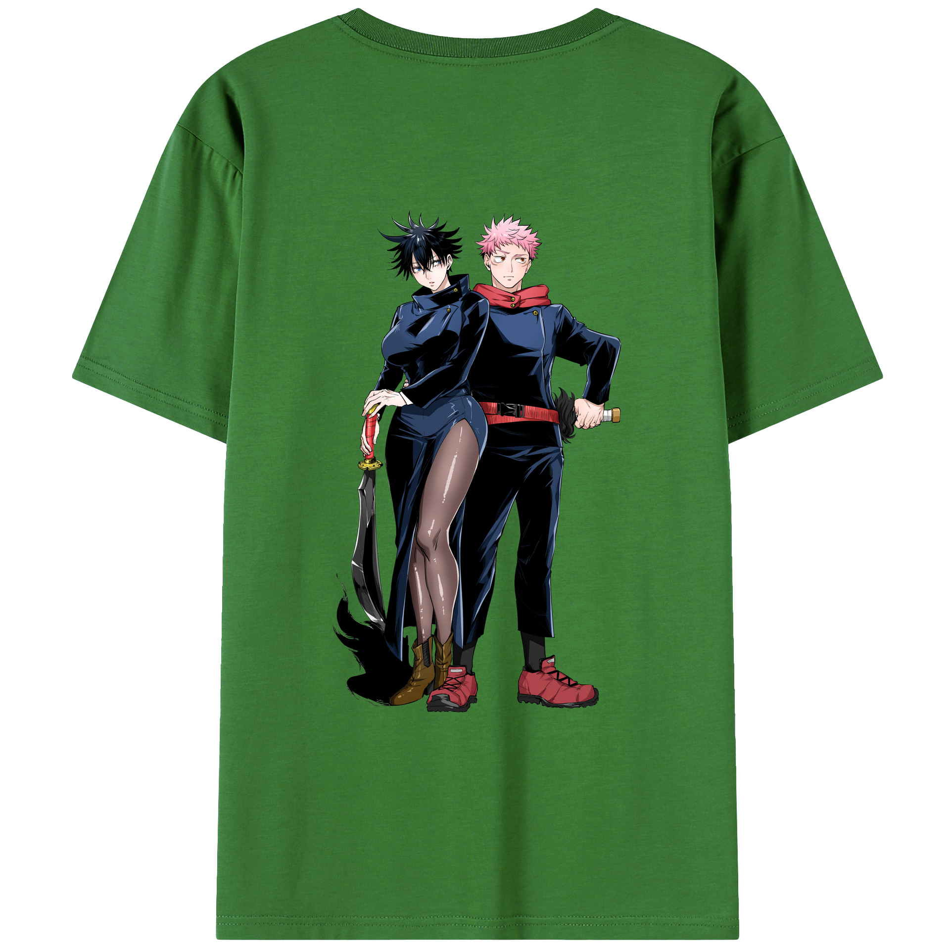 （画像用） 呪術廻戦 Jujutsu Kaisen レディース半袖Tシャツ(バックプリント)